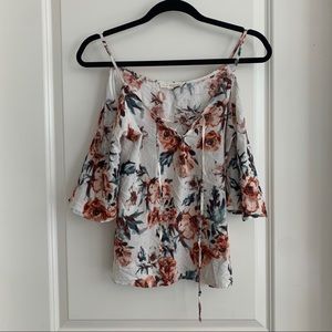 PACSUN. LA HEARTS. Off the shoulder floral top XS